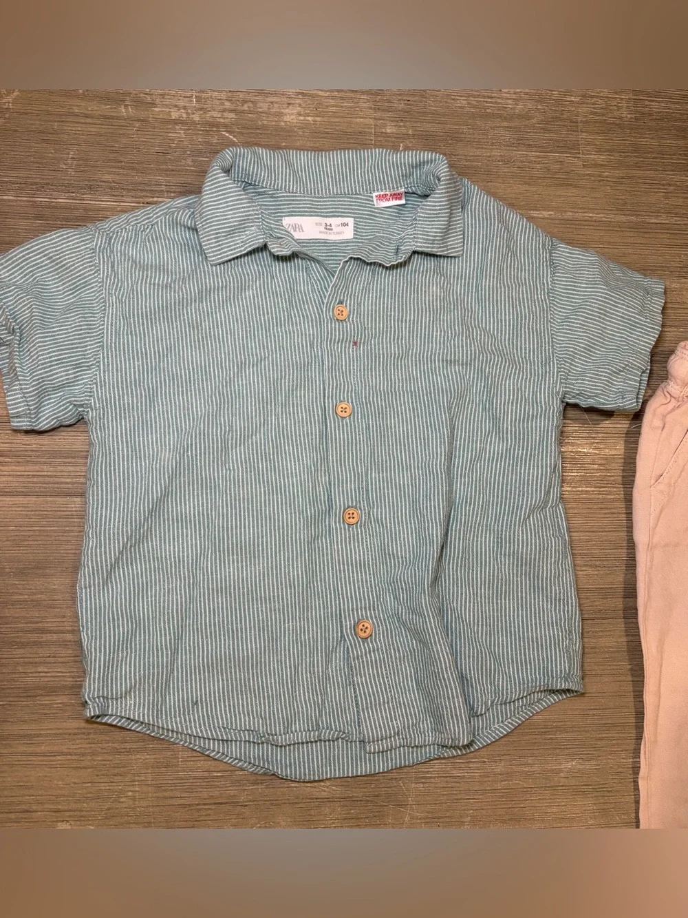 Zara, H&M boys matching set  bundle 6 pieces - size 4T
